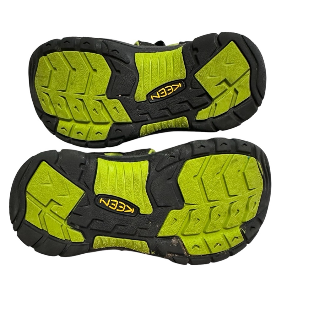Keen Newport H2 Kid’s Outdoor Sandals In Green/Black Sz.13 Gorpcore Hiking - Picture 6 of 8